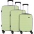  Travel Line 4100 4 Rollen Kofferset 3-teilig Variante lime green