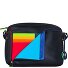  Umhängetasche Leder 23 cm Variante black/pace