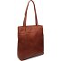  Solvia Schultertasche Leder 33 cm Laptopfach Variante cognac