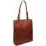  Solvia Schultertasche Leder 33 cm Laptopfach Variante cognac