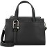 Nuvola Handtasche Leder 22 cm Variante nero