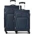  Beaumont 4 Rollen Kofferset 2-teilig mit Dehnfalte Variante navy