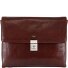  Colorado Aktentasche Leder 37 cm Laptopfach Variante tabacco