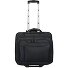  2 Rollen Businesstrolley 38 cm Laptopfach Variante schwarz