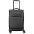  GoUp 4 Rollen Kabinentrolley S 53 cm mit Dehnfalte Variante schwarz