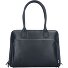  Milano Schultertasche Leder 43 cm Laptopfach Variante schwarz