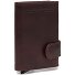  Portland Kreditkartenetui RFID Schutz Leder 7 cm Variante braun