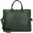  Submarine Handtasche Leder 38 cm Laptopfach Variante grün
