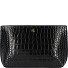 Top Clutch Tasche Leder 28 cm Variante black