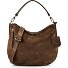  Juna Schultertasche Leder 34 cm Variante khaki