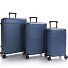  Zen 4 Rollen Kofferset 3-teilig mit Dehnfalte Variante navy