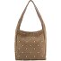  Endless Beads Schultertasche Leder 39 cm Variante taupe