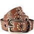 Nietengürtel Leder Variante middle brown | 100 cm