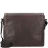  Roma Messenger Leder 31 cm Laptopfach Variante braun