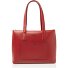  Dama Noor Schultertasche Leder 43 cm Laptopfach Variante red