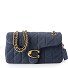  Tabby Schultertasche Leder 26 cm Variante light denim