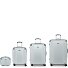  Balance XP 4 Rollen Kofferset 4-teilig mit Dehnfalte Variante silber