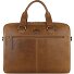  Gold Brain Aktentasche Leder 35 cm Laptopfach Variante cognac