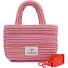  Unio Cortina Handtasche S 27 cm Variante pink cognac ecru