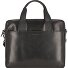  Romano Aktentasche Leder 38 cm Laptopfach Variante schwarz