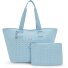  Denim Love Raaja Shopper Tasche 33 cm Variante light denim jq