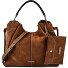  Era Schultertasche Leder 41 cm Variante cognac