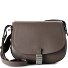  Saddle Umhängetasche Leder 24 cm Variante grau-silber
