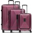  Essentials 14 4 Rollen Kofferset 3-teilig mit Dehnfalte Variante aubergine metallic