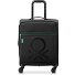  x Colors Benetton Color Block 4-Rollen Kabinentrolley 55 cm mit Dehnfalte Variante black