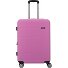  Future Plus 4 Rollen Trolley 66 cm mit Dehnfalte Variante rosa