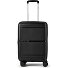  5899 4 Rollen Kabinentrolley S 55 cm mit Dehnfalte Variante schwarz