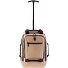  3900 2 Rollen Rucksacktrolley 40 cm Laptopfach Variante beige