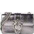  Love One Mini Umhängetasche Leder 20 cm Variante gun metal