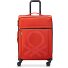  x United Colors of Benetton Color Bock 4-Rollen Trolley 67 cm mit Dehnfalte Variante red
