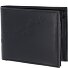  Leather Geldbörse RFID Schutz Leder 12 cm Variante schwarz-footsteps 2.0