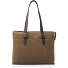  Nubuck Schultertasche Leder 40 cm Laptopfach Variante taupe