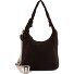 Laurine Schultertasche Leder 34 cm Variante chocolate brown