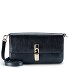 Iride Umhängetasche S Leder 24 cm Variante grigio blu