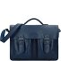  Nature Aktentasche Leder  40 cm Variante navy