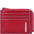  Blue Square Kreditkartenetui RFID Schutz Leder 11 cm Variante red