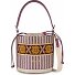  Metallic Stripe Beuteltasche 19 cm Variante mauve orchid