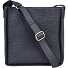  Hirsch Umhängetasche Leder 22.5 cm Variante blau