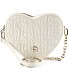  Fashion Schultertasche Leder 19 cm Variante cotton white