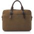  Nubuck Aktentasche Leder 41 cm Laptopfach Variante taupe
