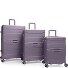  ReNew 4 Rollen Kofferset 3-teilig mit Dehnfalte Variante amethyst