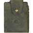  Vintage Brustbeutel Leder 11 cm Variante oliv