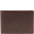  Loreto Nestor Geldbörse RFID Schutz Leder 10.5 cm Variante darkbrown