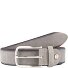  Gürtel Leder Variante hellgrau | 105 cm