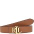 Wendegürtel Leder Variante lauren tan dark brown | 90 cm