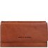  Geldbörse RFID Leder 19 cm Variante brandy